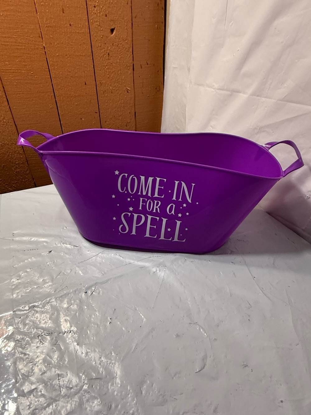 Halloween bucket with handles
